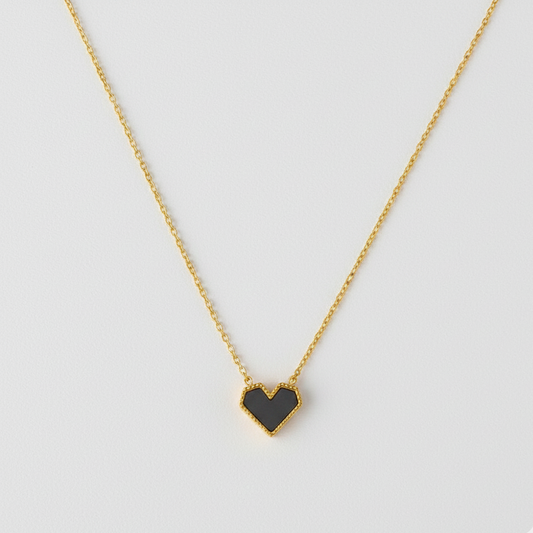 Double Ring Necklace-Stainless Steel